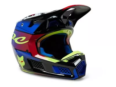 Fox Racing Motorcycle Helmet MX Dirt Bike Motocross Off-Road V3 RS Dkay • $478.99