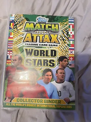 Match Attax World Cup World Stars 2014 - Near Complete Binder [286 / 304] Cards • £200