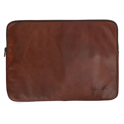 Leather Laptop Sleeve Cover Case MacBook Pro 15 16-inch Laptop 15.6  Inch NEW • $64