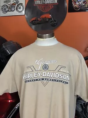 VTG 1996 Harley Davidson T-shirt XL Men 28 Years Old Single Thread Seams • $29