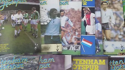 £2.50 • Buy Tottenham Hotspur Home Programmes 1981/82  Season