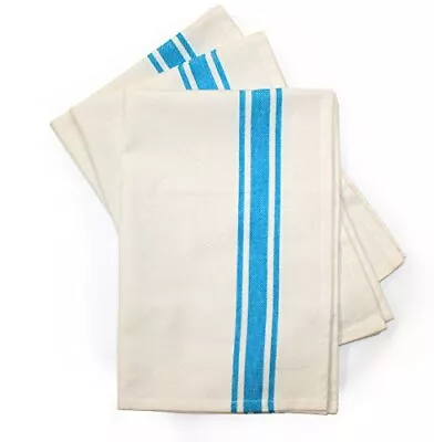 Aunt Martha's Turquoise Striped Dish Towels • $12.89