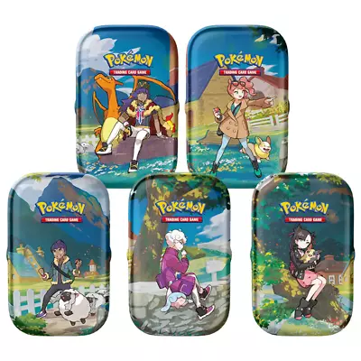 $98.95 • Buy Crown Zenith POKEMON TCG Sealed Mini Tins Complete Set Of 5 NEW IN STOCK