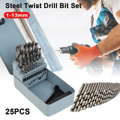 Cobalt Twist Drill Bit Sets For Drilling 1-13mm Stainless Steels & Hard Metals • £15