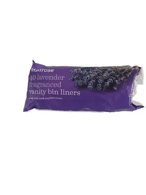 Lavender Fragranced Vanity Bags 10l Waitrose 40x2 Small Bin Liners • £9.98