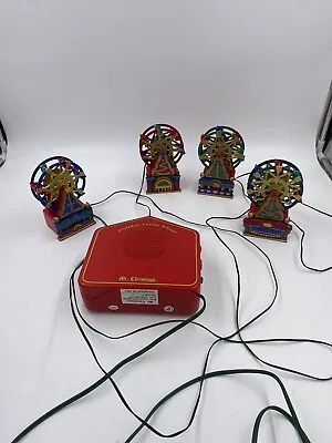 Vintage Mr Christmas Holiday Ferris Wheel MUSIC PLAYS BUT NO MOVEMENT • $10