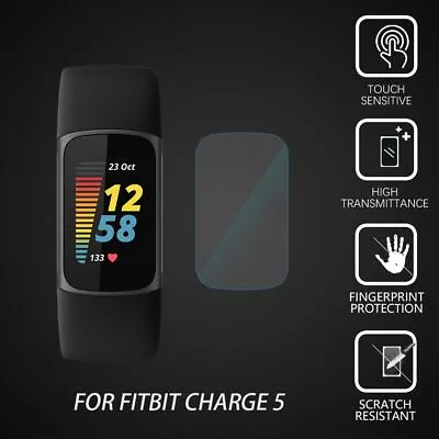 Soft TPU Film Screen Protector Replacement Accessories For Fitbit Charge 5 • $6.28