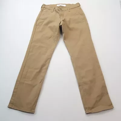 Levi's Signature Mens S67 Athletic Jeans  30 X 32 Tan Beige Stretch Zip Pocket • $18.99
