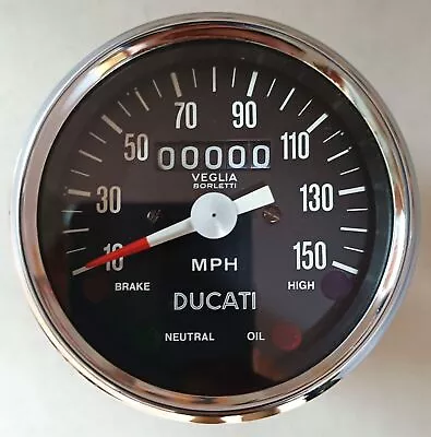 Ducati 750 Ss 900 Ss Speedometer Contachilometri Tachometer Veglia (miles) • $242.53