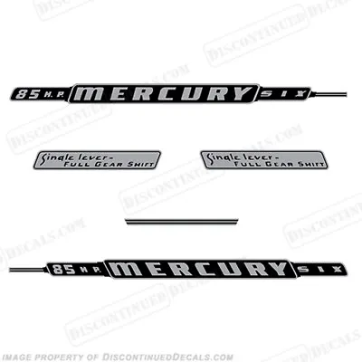 Fits 1962 Mercury 85hp Outboard Engine Decal Kit 85 Vintage Motor Stickers • $69.95