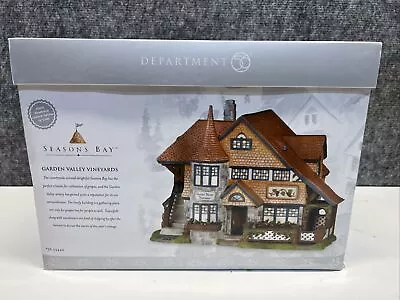 Dept 56  SEASONS BAY Garden Valley Vineyards • $84.99