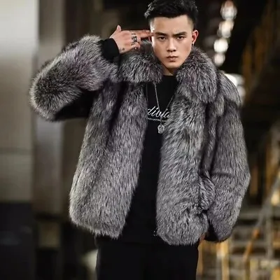 2024 New Silver Fox Fur Coat 👉All Sizes • $99