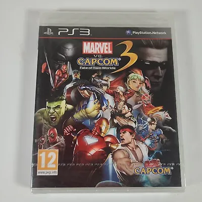 *Brand New Sealed* Marvel Vs Capcom 3 Fate Of Two Worlds Playstation PS3 Game • £44.03