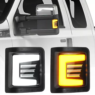 Led Side Mirror Turn Signal Light Smoked Lens For Ford F250 F350 F450 Super Duty • $58.99