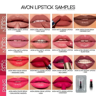 Avon Lipstick Travel Sized Sample Choose Or Mixed Bundles 10 20 50 100 • £4.99