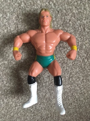 £40 • Buy WCW Lex Luger Turquoise Green Trunks Wrestling Figure Galoob Vintage Uk Release