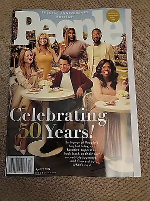 People Magazine April 22 2024 Celebrating 50 Years Special Cover Variation A • $1.19