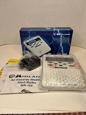 Midland WR-100 Radio NOAA Public Alert & Storm Warning NEW • $24.95