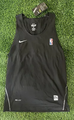 NIKE PRO NBA Compression Tank Top Black Large Rare Best Offer Rare • $54.99