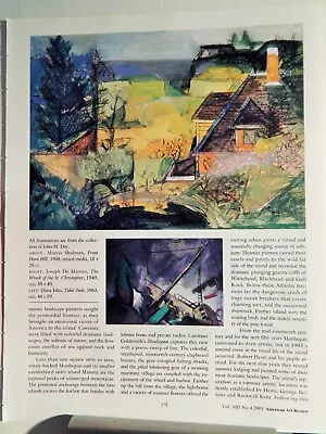 Morris Shuman  Art Piece Vtg Orig  2001  Advertisement • $16.23
