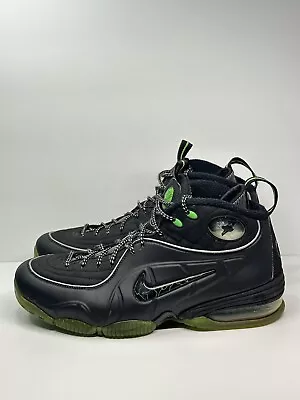 Nike Air 1/2 Cent Black Green Spark Retro Sneaker 344646-002 Men's Size 9.5 • $44.99