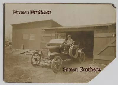 Vintage 1910s Ford Motor Co. Automobiles For Farm Use Photos #17 (2pc) • $19.97