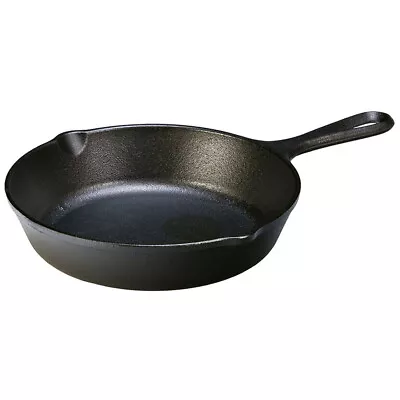 £40.99 • Buy Lodge Cast Iron Round Skillet With Handle 8  20cm Foundry Seasoned Oven Safe