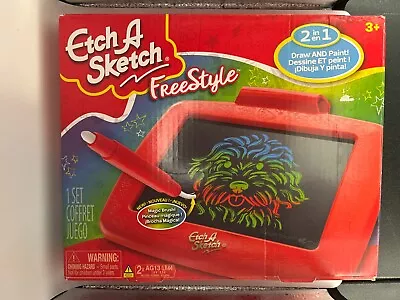 Etch A Sketch Freestyle Drawing Tablet With 2-in-1 Stylus Pen And Paintbrush • $14.99