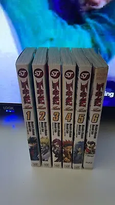 Yu-Gi-Oh! 5DS MANGA BOOKS 1-6 NO CARDS • £0.99
