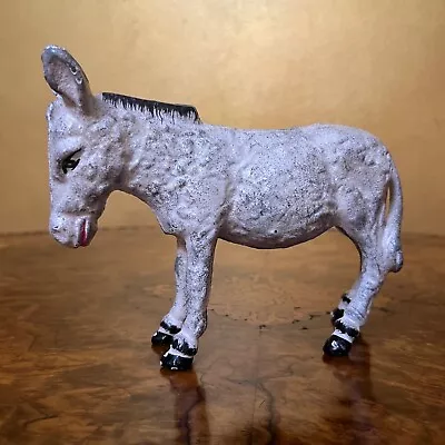 Vintage Cast Iron Donkey Money Box • $165