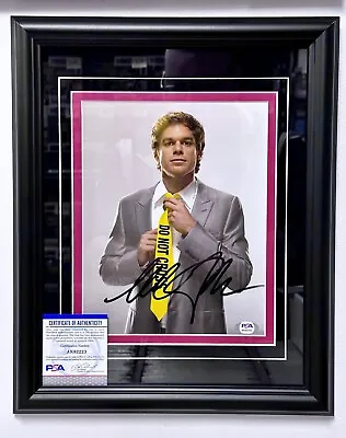 Michael C Hall Autographed Signed & Framed Dexter Morgan 8x10 Photo PSA/DNA COA • $199.99