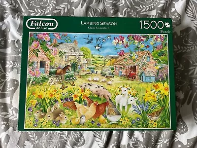 1500 Piece Jigsaw Puzzle. Falcon. Lambing Season NEW • £3.50