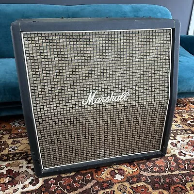Vintage 1971 Marshall 4x10 Guitar Amplifier Speaker Cabinet Celestion *1970s* • $3151.06