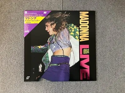 Madonna - The Virgin Tour Live - Laser Disc - OBI JAPAN LD Music • $17.50