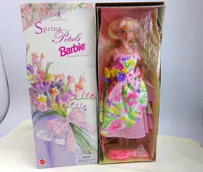 Mattel Spring Petals Barbie New Collector's Edition Avon Doll 1996 • $5
