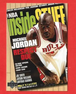 1999  Upper Deck Michael Jordan Retirement Set Michael Jordan #c21 JUMBO Exmt • $3.07