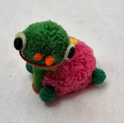 Vintage Fun & Fancy 1978 Pom Pom Pet Turtle Kitschy Mod • $10