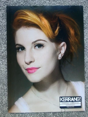 £5.95 • Buy Paramore / Hayley Williams - Kerrang Poster - RARE!