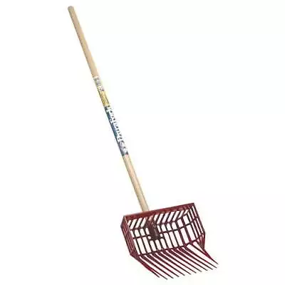 Dura Pitch® Plastic Stable Fork 11  Head 42  Wood Handle • $77.62