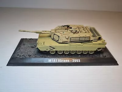 M1A1HA Abrams USA 2003 Die Cast - No 5. In Combat Tanks Collection • $18