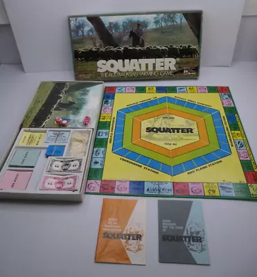 Squatter Australian Farming Board Game 1961 Murffet Robert Crofton Lloyd Sheep • $31.99