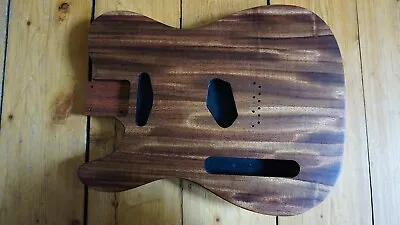 £459 • Buy Parota & Sapele Tele Body Book-matched Parota Left Handed Telecaster Body Rare
