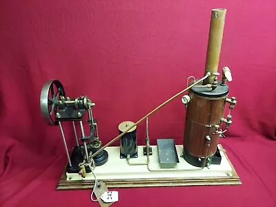 Maxwell Hemmens Steam Engine Power Plant Working Model Rare England Impressive ! • $2000