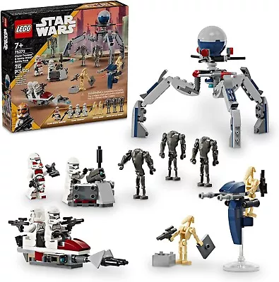 LEGO Star Wars Clone Trooper & Battle Droid Battle Pack 75372 🎁Kid Gift • $26.99