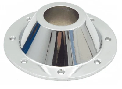 £17.99 • Buy Metal Above Floor Base For Island Table Leg - Caravan/Motorhome
