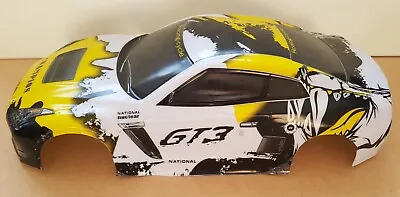 1/10 RC Car 190mm On Road Drift Nissan GT R35 Body Shell Yellow • £18.99