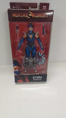 McFarlane Toys Mortal Kombat 11 Series 3 KITANA EDENIAN BLUE Action Figure NEW • $34.95