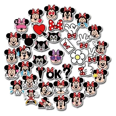 50 Minnie Mickey Mouse Disney Sticker Stickers Bomb Laptop Vinyl Decals Decal • £5.45