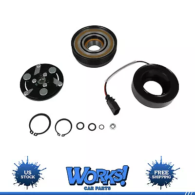 A/C AC Compressor Clutch Kits For VW Volkswagen Jetta Golf 2002-2003 2004 • $44.92