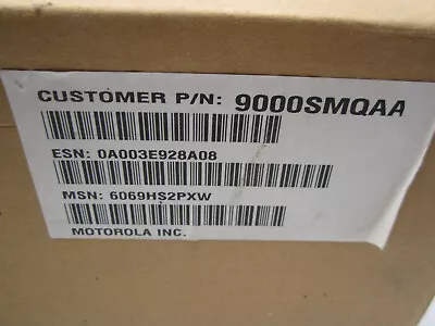 Motorola 9000SMQAA Canopy SM Indoor 900 MHz Wireless Modem NOS NIB • $50